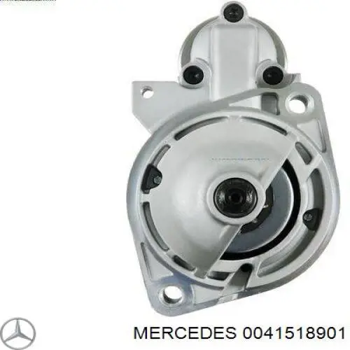 0041518901 Mercedes motor de arranco