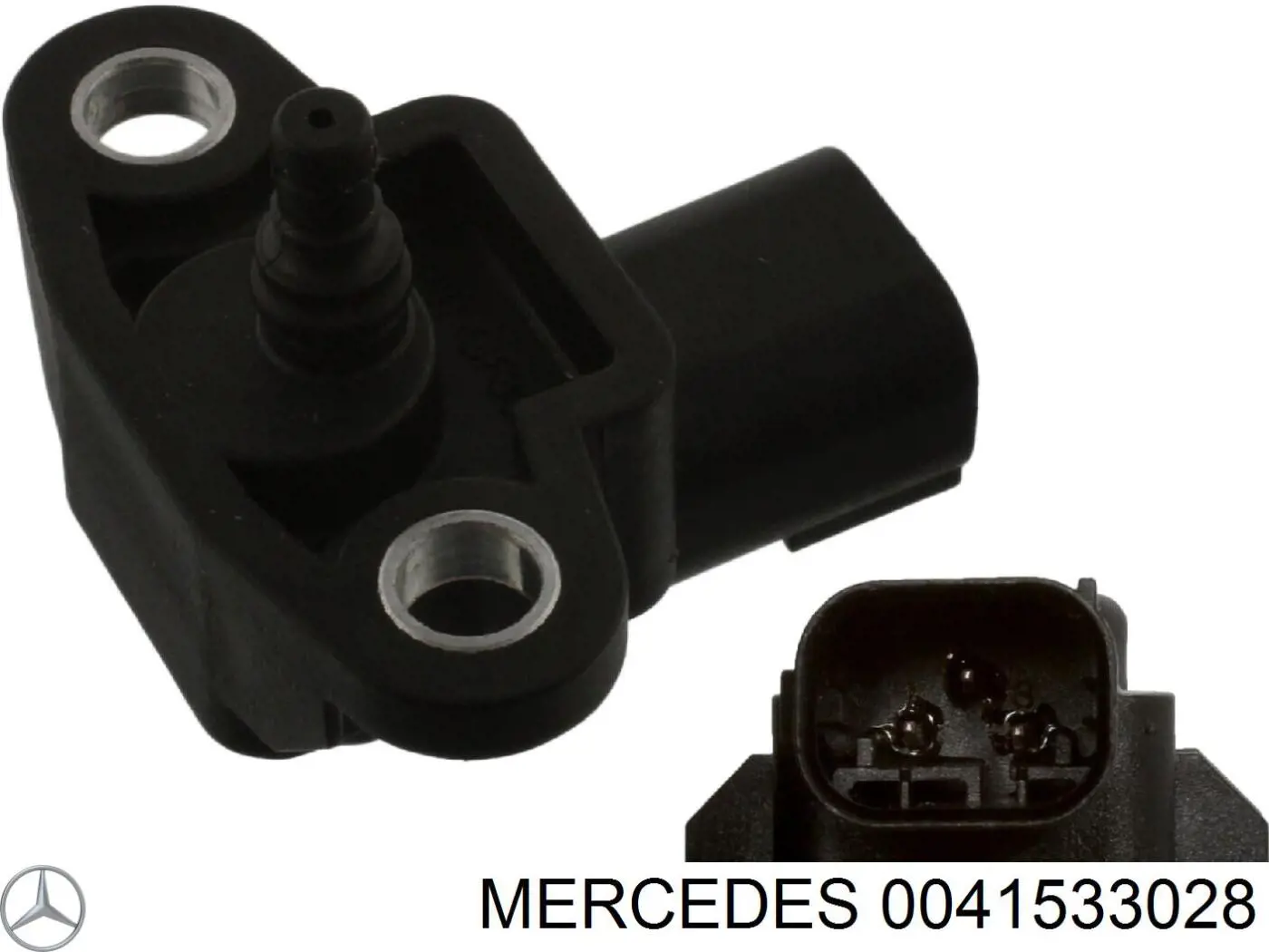 0041533028 Mercedes датчик давления во впускном коллекторе, map
