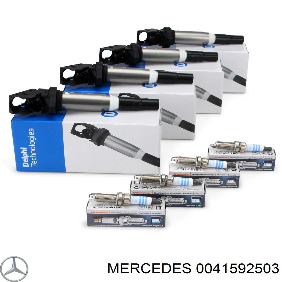 0041592503 Mercedes Свечи зажигания