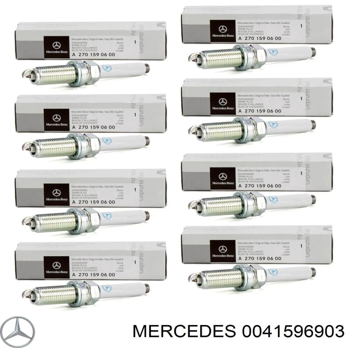Свечи зажигания 0041596903 Mercedes