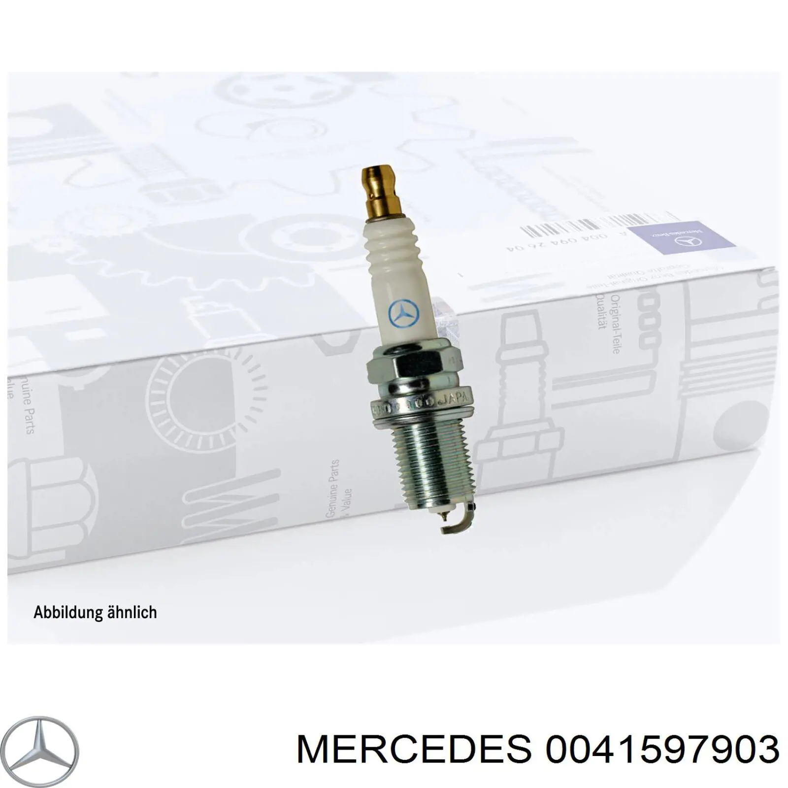 0041597903 Mercedes vela de ignição