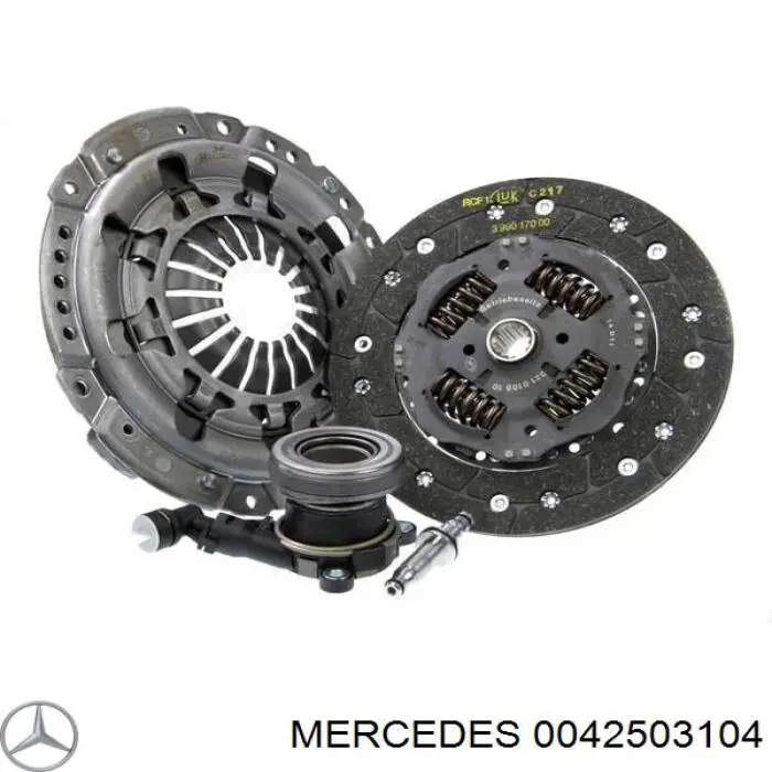 Купить 0042503104 Mercedes Корзина сцепления