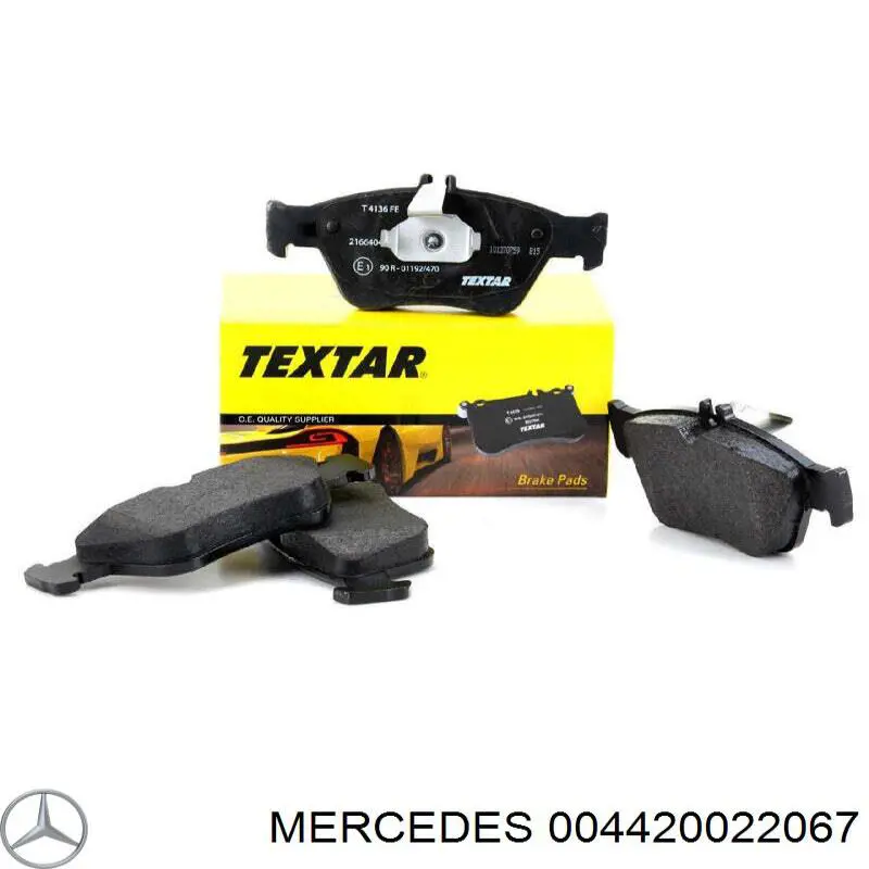 Купить 004420022067 Mercedes Колодки тормозные