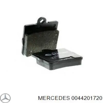 Купить 0044201720 Mercedes Колодки тормозные задние, дисковые