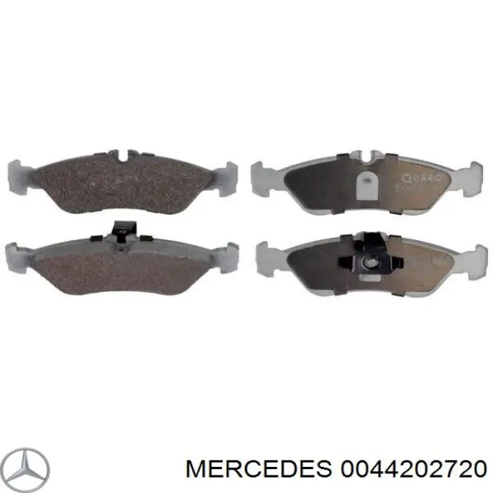 Колодки дисковые  Mercedes 0044202720 цена, от 27.09 USD