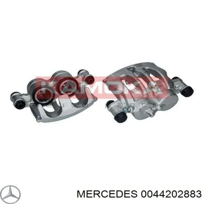 0044202883 Mercedes Суппорт тормозной, передний, правый