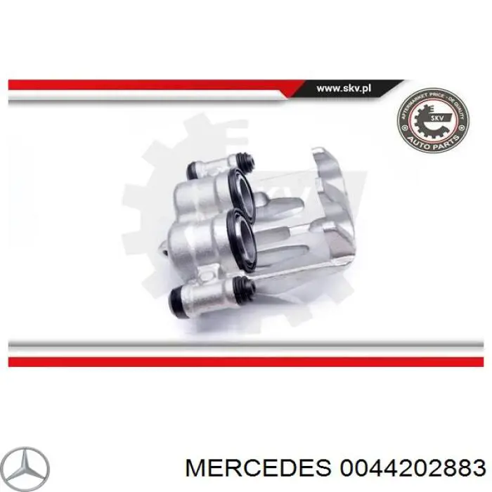 Тормозной суппорт Mercedes 0044202883 цена, от 74.46 USD