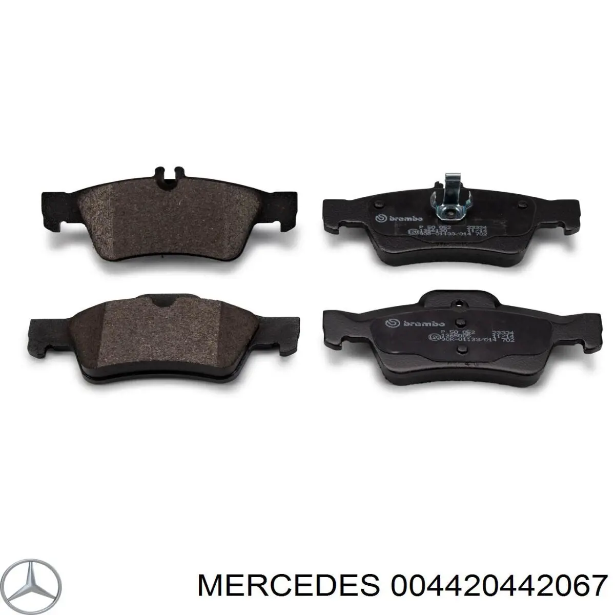 Колодки дисковые  Mercedes 004420442067 цена, от 39.39 USD