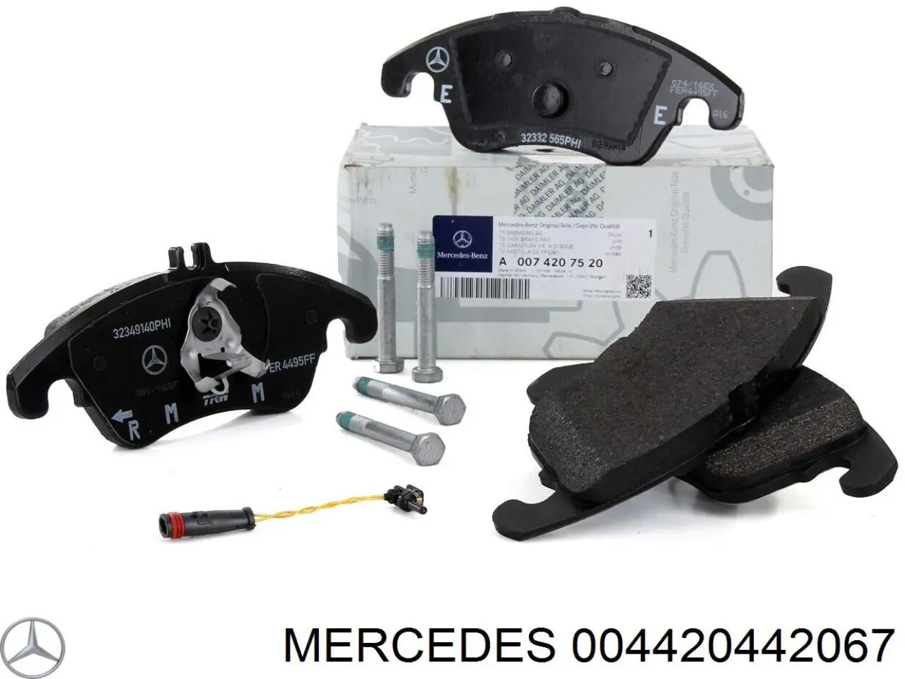 004420442067 Mercedes Колодки тормозные дисковые комплект