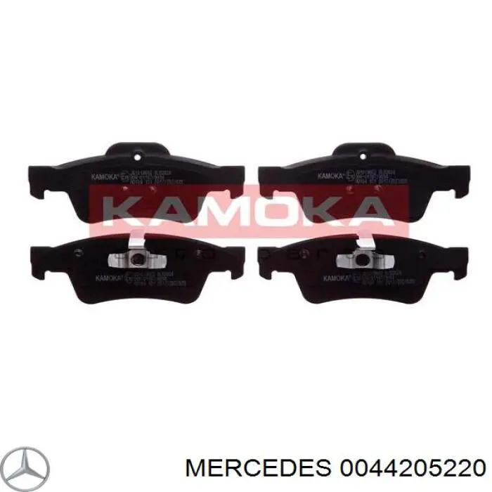 Задние дисковые колодки Mercedes 0044205220