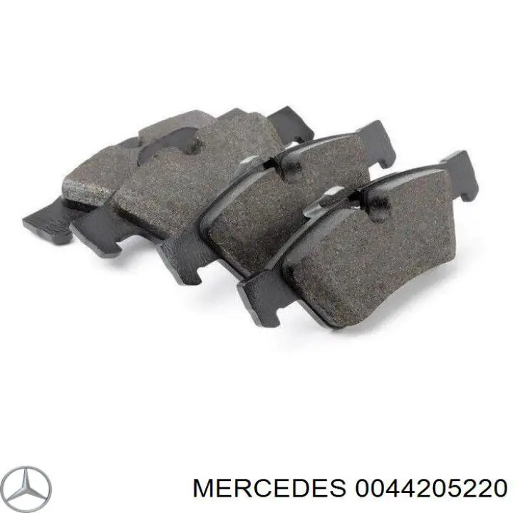 0044205220 Mercedes Колодки тормозные дисковые комплект