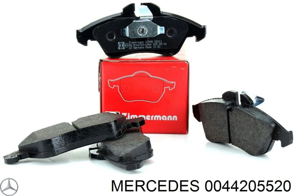 Купить 0044205520 Mercedes Колодки тормозные