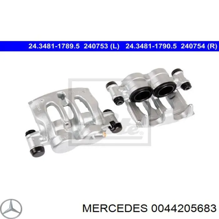 Тормозной суппорт Mercedes 0044205683 цена, от 62.39 USD