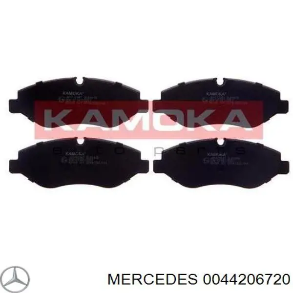 Передние тормозные колодки 0044206720 Mercedes