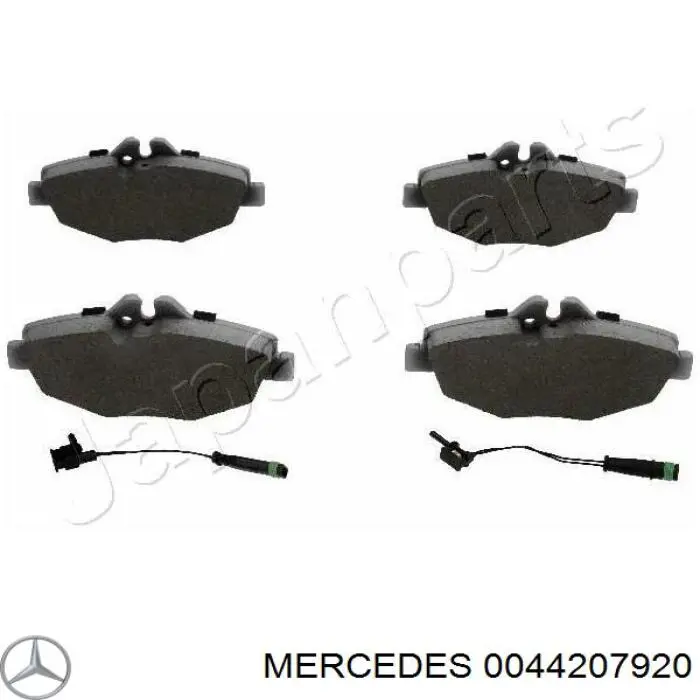 Колодки Mercedes 0044207920 цена, от 32.17 USD