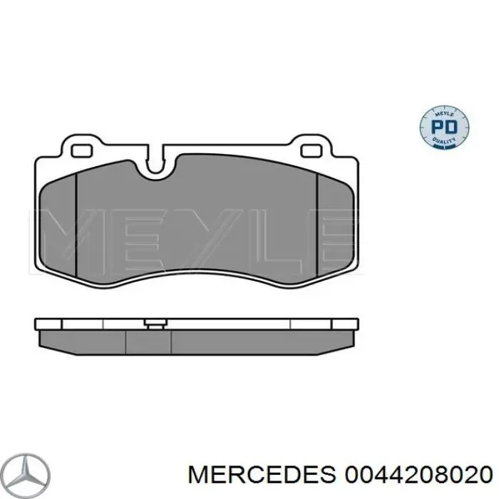 Тормозные колодки Mercedes 0044208020