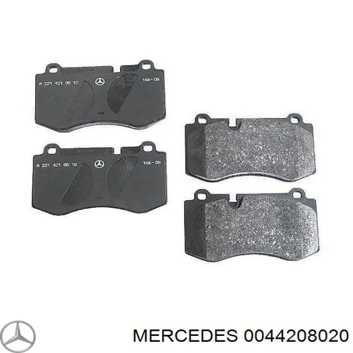 Купить 0044208020 Mercedes Колодки тормозные