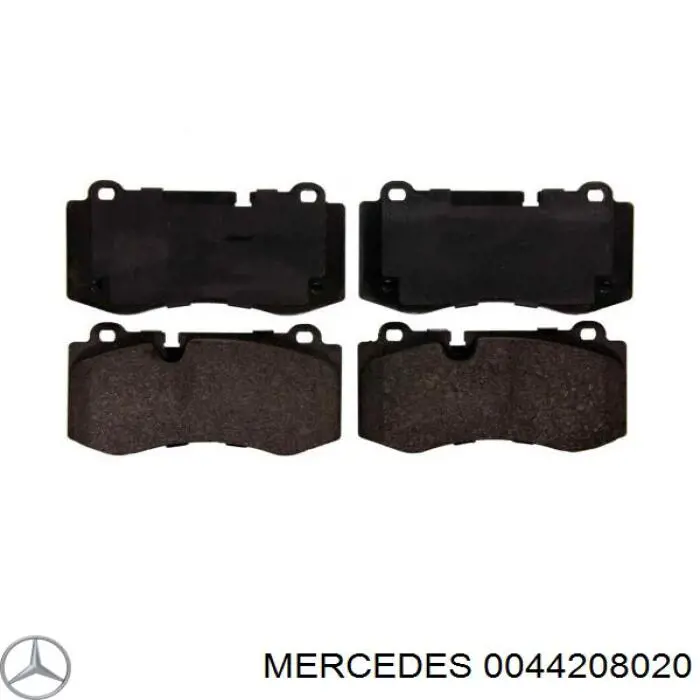 Передние тормозные колодки 0044208020 Mercedes