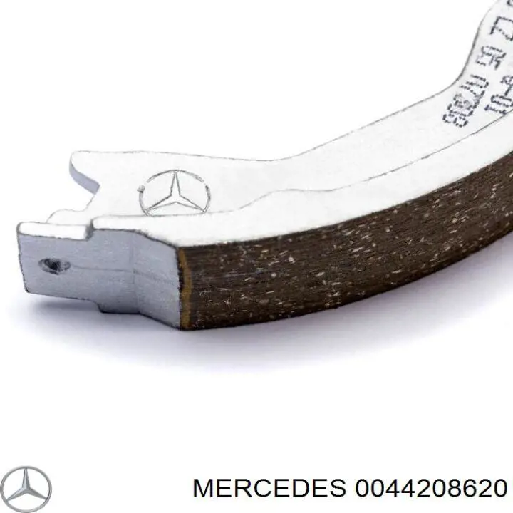 0044208620 Mercedes колодки ручника (стояночного тормоза)