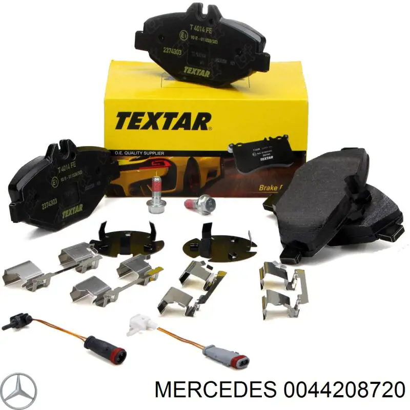 Купить 0044208720 Mercedes Колодки тормозные