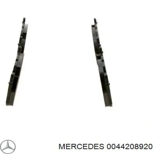 0044208920 Mercedes колодки тормозные передние дисковые
