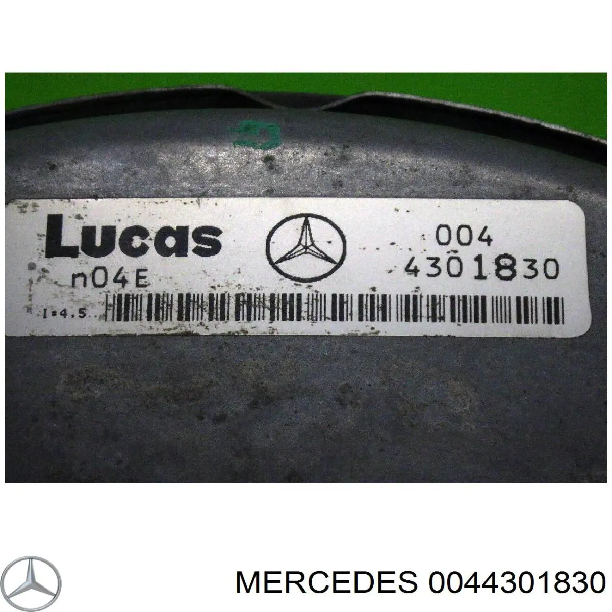 Вакуумник Mercedes 0044301830 цена, от 15.20 USD