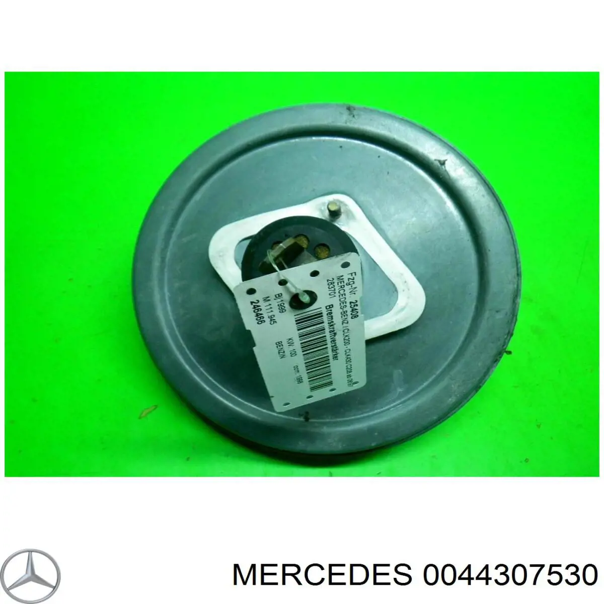 0044307530 Mercedes reforçador dos freios a vácuo