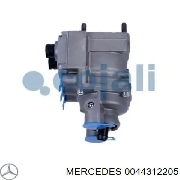 Кран тормозной, подпедальный (TRUCK) 0044312205 Mercedes