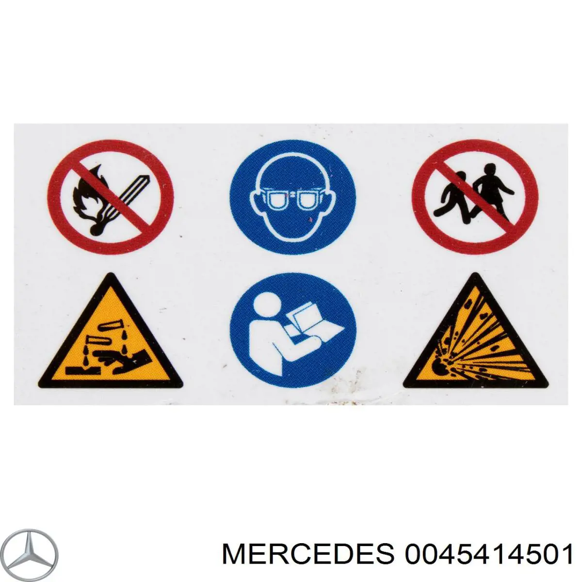 Купить 0045414501 Mercedes Батарея аккумуляторная