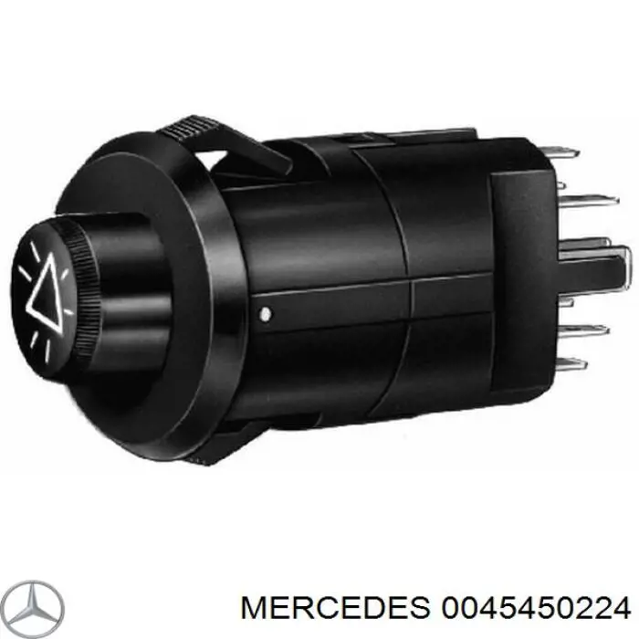 Купить 0045450224 Mercedes Кнопка включения аварийной сигнализации