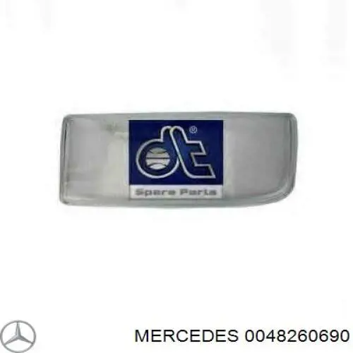 Стекло фары левой 0048260690 Mercedes