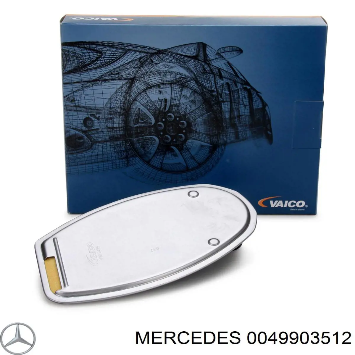 Болт (гайка) крепежа 0049903512 Mercedes