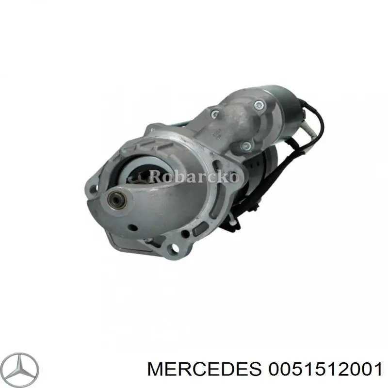 Купить 0051512001 Mercedes Стартер