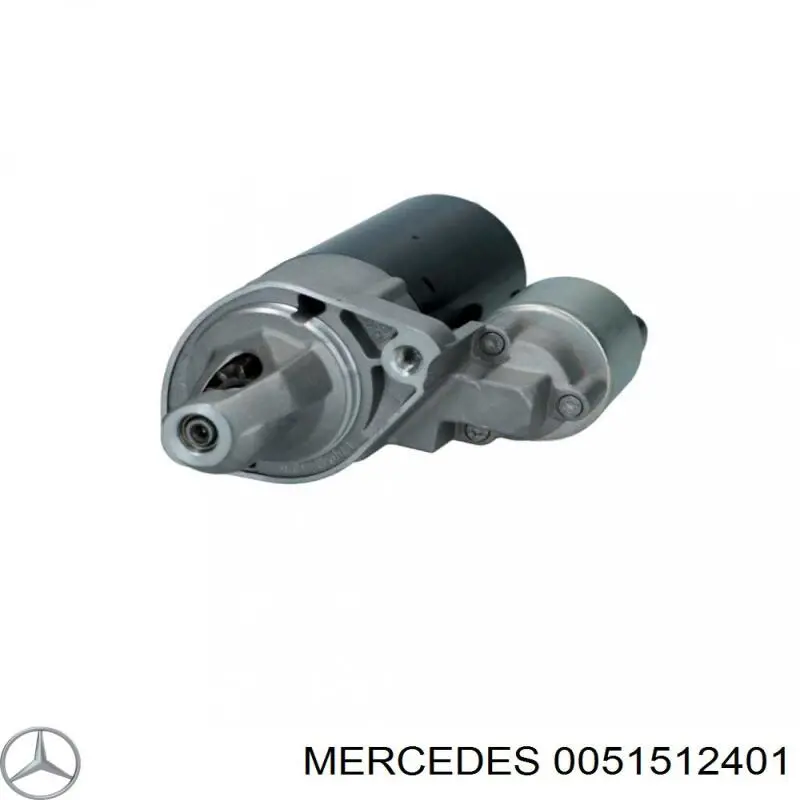 0051512401 Mercedes motor de arranco
