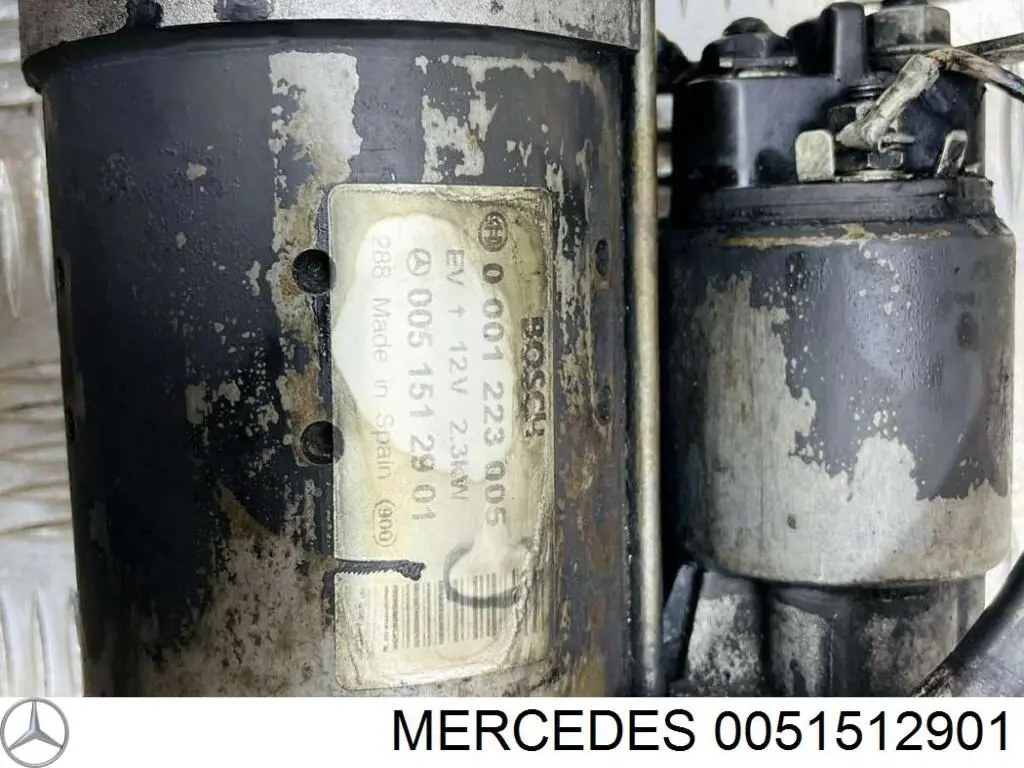 Стартер 0051512901 Mercedes