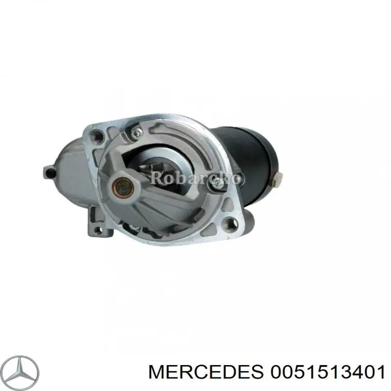 Стартер двигателя Mercedes 0051513401
