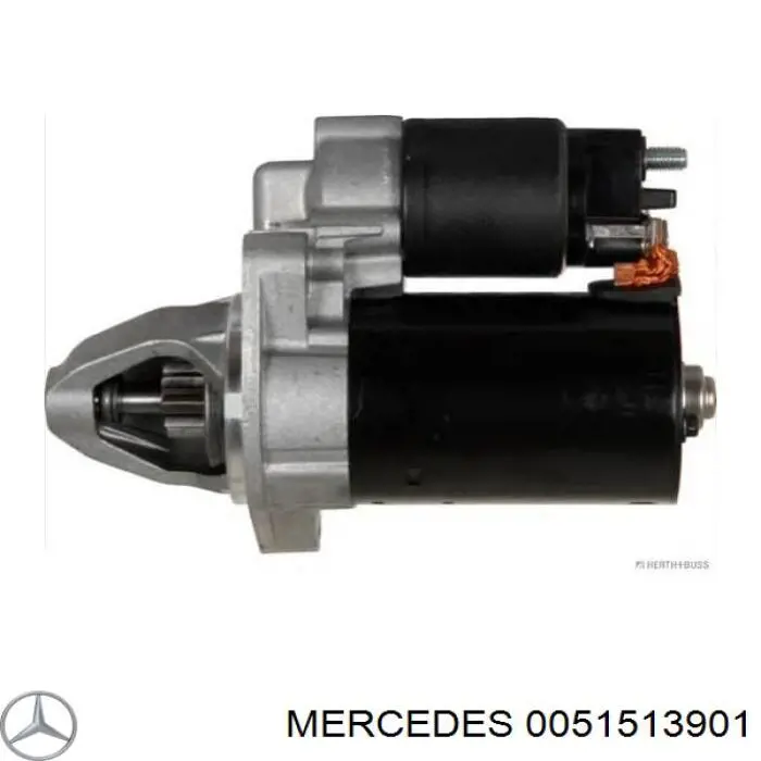 Стартер 0051513901 Mercedes