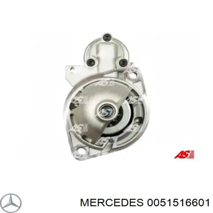 Стартер двигателя Mercedes 0051516601
