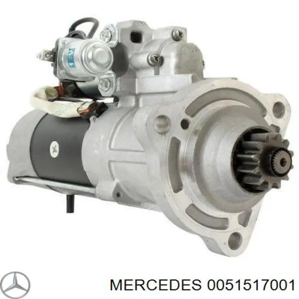 0051517001 Mercedes motor de arranco