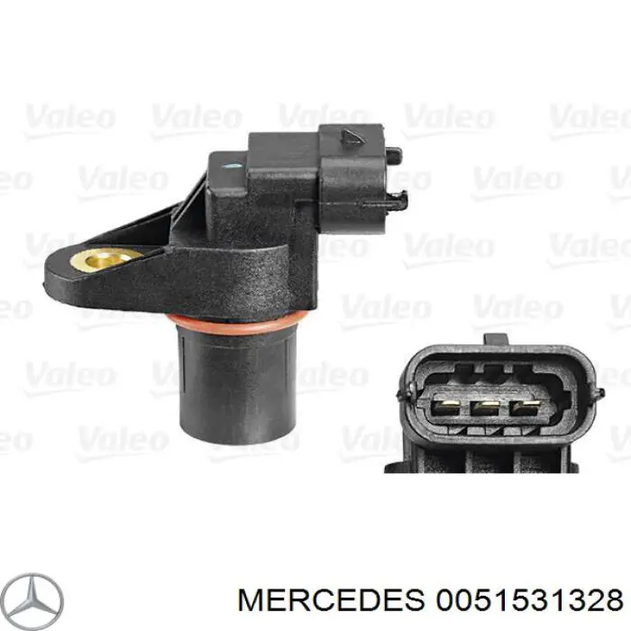 0051531328 Mercedes Sensor de posição da árvore distribuidora