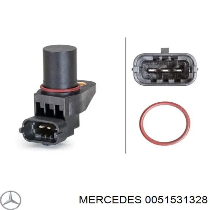 Compre 0051531328 Mercedes Sensor de posição da árvore distribuidora