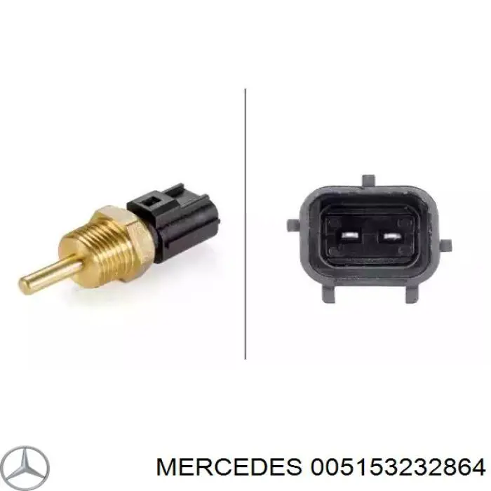 Датчик температуры топлива Mercedes 005153232864 цена, от 10.54 USD