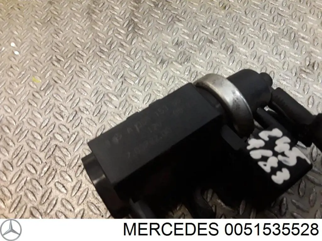 Клапан преобразователь давления наддува (соленоид) 0051535528 Mercedes