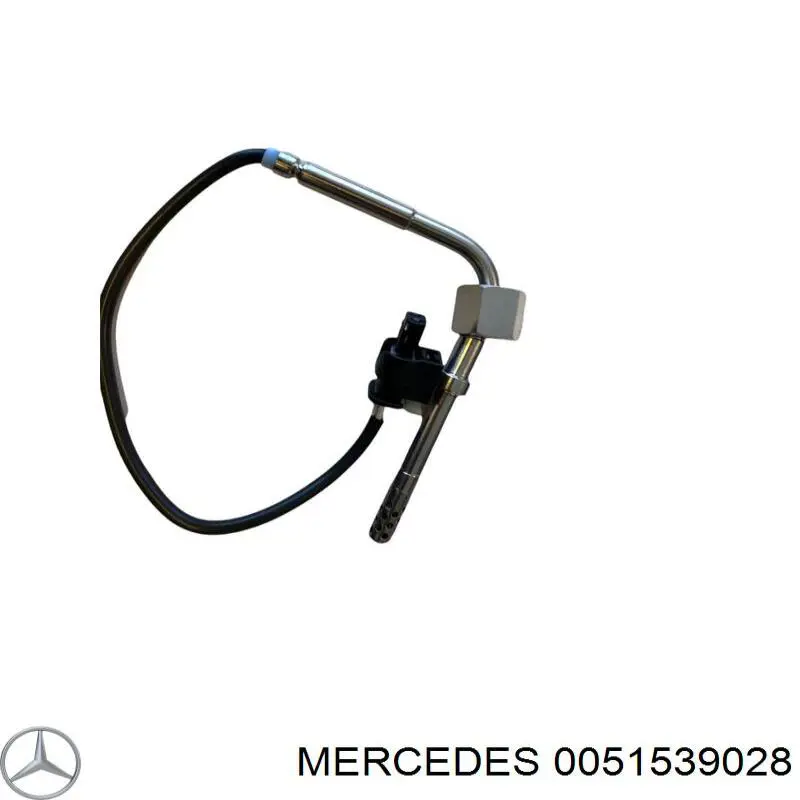 Датчик температуры выхлопных газов перед сажевым фильтром Mercedes 0051539028 цена, от 59.20 USD