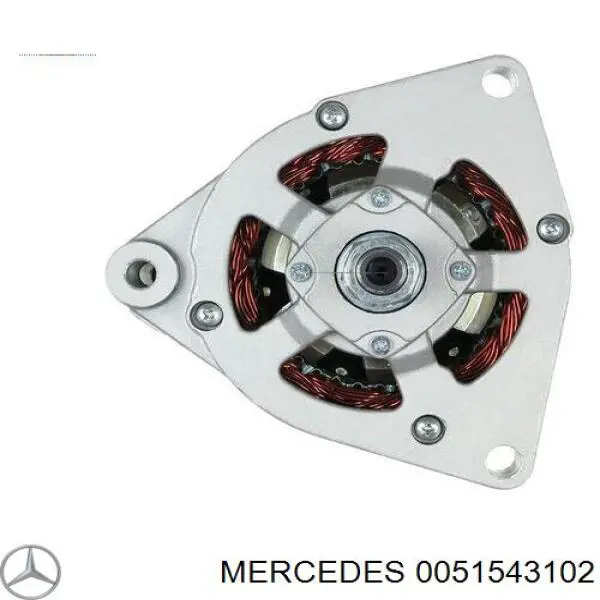 0051543102 Mercedes Генератор автомобильный