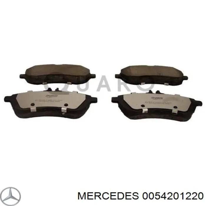 Передние тормозные колодки 0054201220 Mercedes