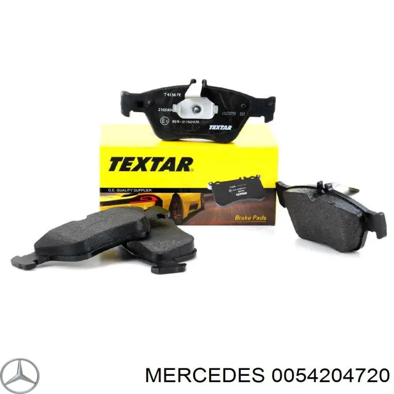 Передние тормозные колодки 0054204720 Mercedes