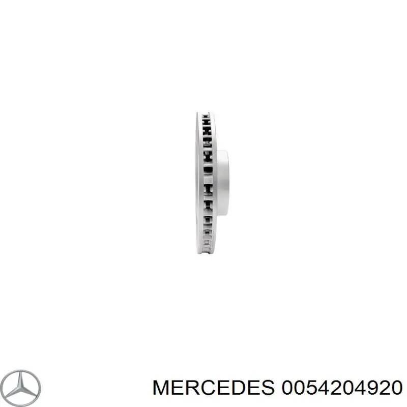0054204920 Mercedes колодки тормозные задние дисковые