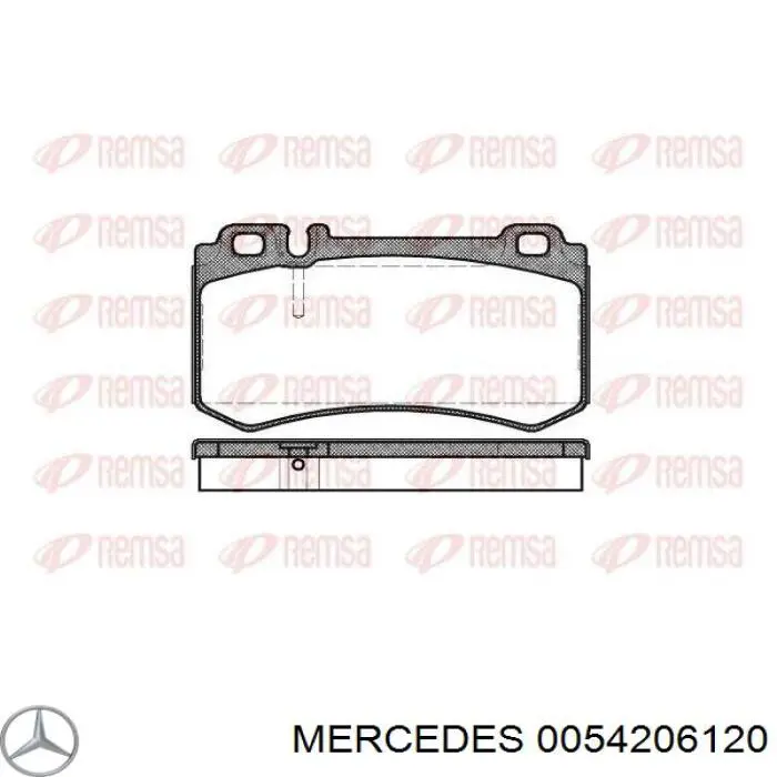 Колодки дисковые  Mercedes S седан (W221) (2005 - 2013) цена, от 15.35 USD