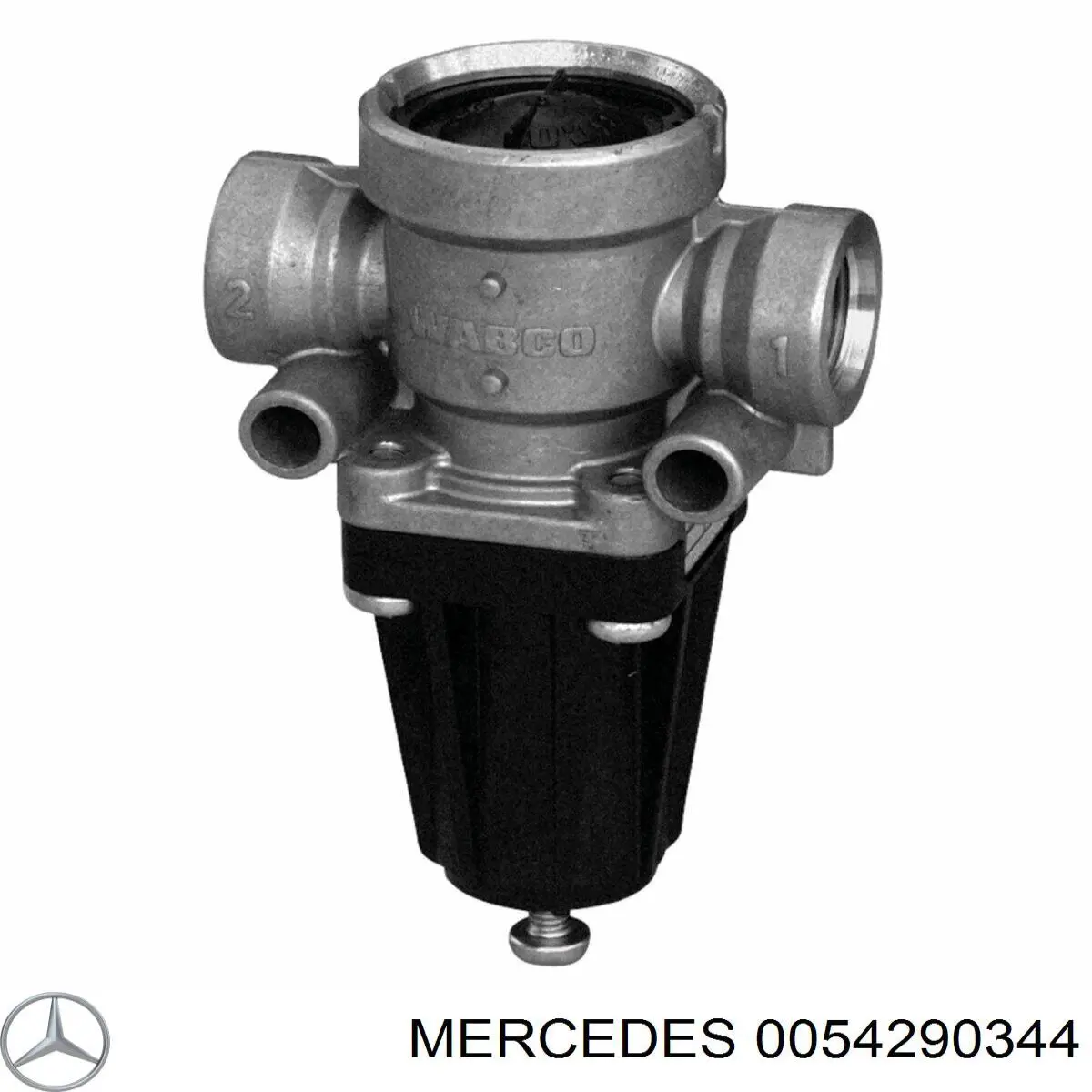 Клапан аварийного растормаживания 0054290344 Mercedes